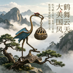 瑞鹤展翅小香炉
