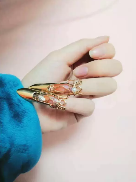 汉服高级感宫廷风穿戴甲护甲套