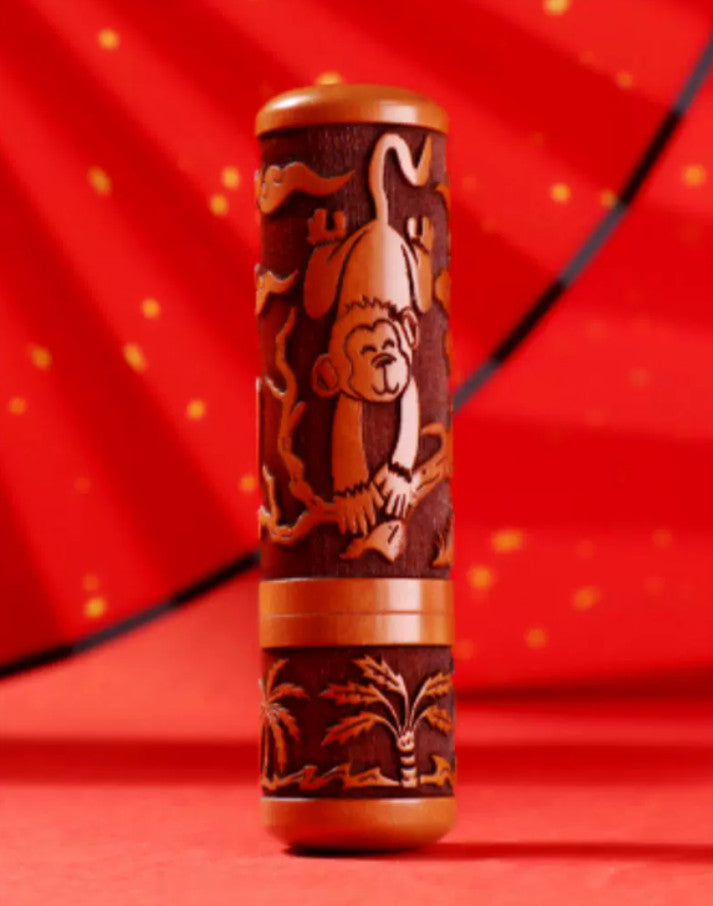 Your Zodiac Mark – Custom Chinese Zodiac Wooden Seal ✨