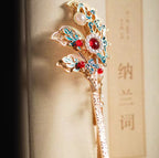 A Noble Grace – Jinhua Cloisonné Tassel Hair Stick ✨